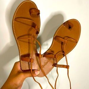 Madewell Strappy Leather Sandals